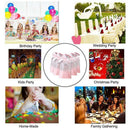 50 PCs Party Favor Bags, Plastic Drawstring Gift Treat Bag Pouch, Candy Coo