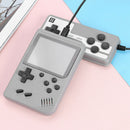 Pocket Handheld Game Console Gamepad 500 Video Games Player Gift (Grey) A