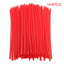 144PCS Spoke Skins Covers for Motocross Dirt Bike Wheel Rim Guard Protecto TJY