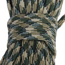 100ft 550 Cord Paracord Parachute Survival Cord - Woodland Camo H7A1