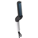 Quick Beard Straightener Multifunctional Hair Comb Curling Curler Show Cap