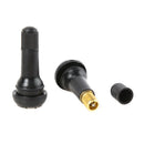 TR413 Snap In Short Rubber Valve Stems 100x Car Motorcyle Tubeless Tire Valves