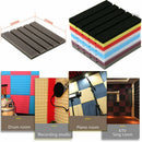 1pcs Acoustic Foam Panel Sound Stop Absorption Sponge Studio KTV Soundproof!N