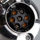 7-Pin Connector Trailer Round Wiring Socket Towbar Towing Car Accrssories