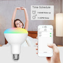 Smart WiFi Light Bulb RGBW E26 E27 LED Base Lamp Works w/Alexa Google Assistant