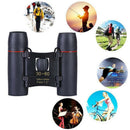Outdoor Night Vision Zoom 30x60 Pocket Gift HD Roof Prism Foldable Binoculars