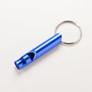 2X Survival Whistle Emergency Alert Whistle with Key Chain Hiking Campings LJ