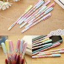 1X Rainbow Colors Gel Pens Ink Chalk Pen 6 Colors in P4A6 Party Office 1 St L0D2
