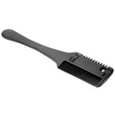 Hair Razor Comb Double Side Cutting Thinning Radian Design DIY Sharp With Blade