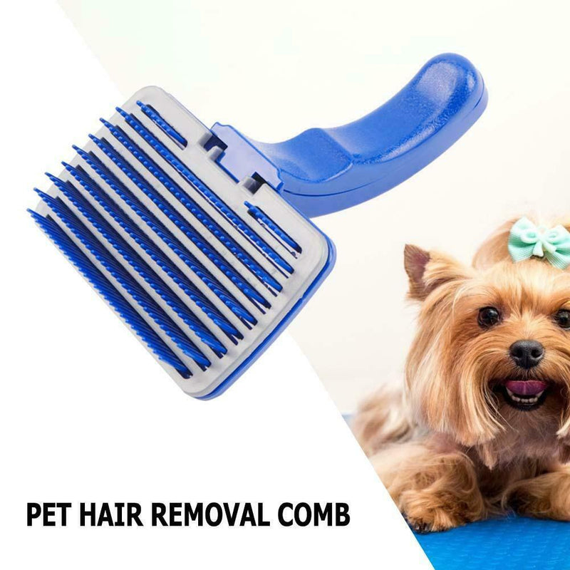 Cat Dog Hairbrush Comb Pet Fur Shedding Tool Brush Grooming Hair Accessory