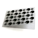 Christmas Ball Decor Plastic Embossing Folder Scrapbook DIY Album Card A