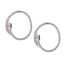 1 Pair Elegant Style Adjustable Feathers Rings Base DIY Setting Women Rings