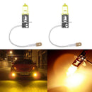 2* DC 12V 55W H3 Yellow HOD Xenon Halogen Light Vehicle Fog Drive Bulb Lamp R3K8