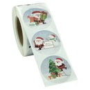 500pcs Cartoon Christmas Tree Holiday Stickers Seals Gift Scrapbooking 01