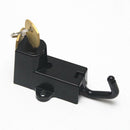 Black Universal Motorcycle Helmet Anti-theft Security Lock for 22mm 7/8''