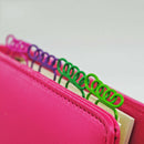 12Pcs Cute Foot Shaped Metal Bookmarker Paper Clip Memo Clips Office Supplies