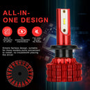 2pcs CSP Chip H7 LED Headlight Fog Bulbs Kit High Power Canbus 6000K White OZ