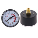 Air compressor pneumatic hydraulic fluid pressure gauge 0-12bar / 0-180 Tw