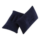 2PCS INFLATABLE SEAT CUSHION TRAVEL PILLOW SLEEP SLEEPING HEAD SUPPORT in C K4W2