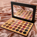 Imagic 35 Color Charming Eyeshadow Palette Pearlescent Matte Orange Earth C