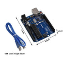 For Arduino Mega 2560 R3 ATmega 328P Compatible Board CH340G USB Cable