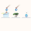 2x Kids Bath Rinse Cup Waterfall Rinser Kids Bathing Shower Bottle Hair Wash