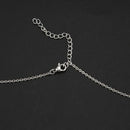 Aromatherapy Essential Oil Diffuser Necklace Stainless Steel Locket Pendant R8X1