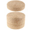 2 Pieces Japanese Straw Cushion Tatami Floor Cushion