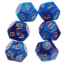 10pcs 12 Sided Dice D12 Polyhedral Dice for Dungeons and Dragons Table Games
