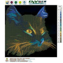 5D Square Diamond Embroidery Painting Rhinestone DIY Craft Cat Room Decor