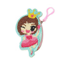 DIY Special Shaped Diamond Painting Girl Wallet Cross Stitch Coin Purse