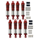 8Pcs Front Metal Rear Shock Absorber Sets for WPL C14 C24 MN D90 MN45 HS 18301