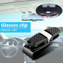 Universal Car Sun Visor Sunglasses Eyeglasses Glasses Holder Ticket Clip