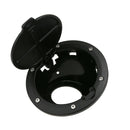 Fuel Tank Cap Black ABS Tank Cover Replacement for Jeep Wrangler JK 07-16 A