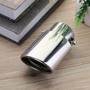 Stainless Steel Car Tail Rear Chrome Round Exhaust Pipe Tail Muffler Tip
