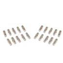 (20-Pack) F Type RG6 Coax Cable Female to Female Connector,Cable Extension