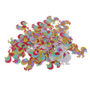 50pcs Cartoon Rooster Wooden Buttons 2-holes for Sewing Scrapbooking 32x30mm