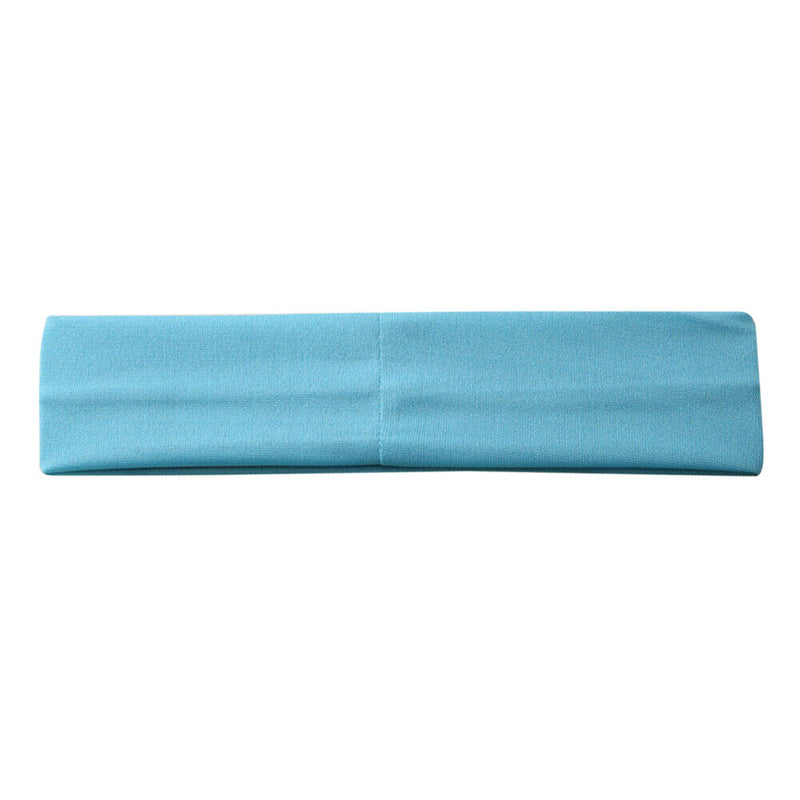 14pcs/set Pure Milk Silk Yoga Headband Sports Fitness Elastic Sweatband A