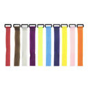 10pcs Fishing Rod Belts 20cm Nylon Reusable Fishing Rod Tie Fastening Strap A