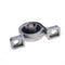 Zinc Alloy Diameter 8mm Bore Ball Bearing Pillow Block Mounted Support WGBX