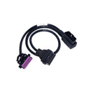 Flexible OBD2 II 6 Pin Adapter Connector Cable Cord for Audi VW Skoda