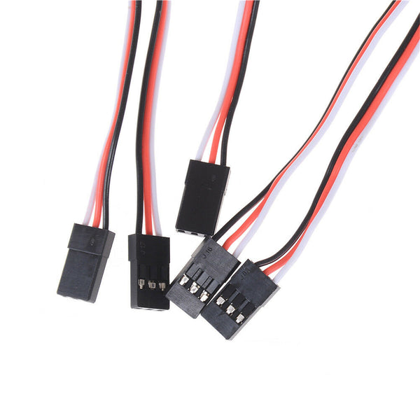 5Pcs 300mm Extension Lead Servo Wire Cable For RC JR Male to Female S Gw
