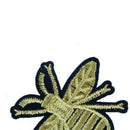 golden bee embroidery iron/sew on patch applique hat bag badge motif JA