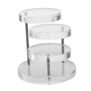 2pcs Round acrylic rack earring display stand Jewelry Store Show Holder