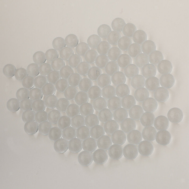 100 Pieces Clear Glass Marbles for Vases or Games, Aquarium Decorations