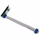 PCI-E Extention Cable Express Riser Card Adapter Flex Ribbon 1X To 16X Powe