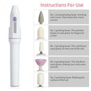 New 5 In 1 Nail Trimming Kit Electric Salon Shaper Manicure Pedicure Kit I3Z4