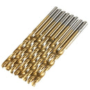 99pcs Titanium Coated High Speed Steel Serratula Drill Bit Set Tool 1.5mm -