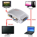 Computer PC to TV Converter Box VGA to S-Video Composite Adapter Switch