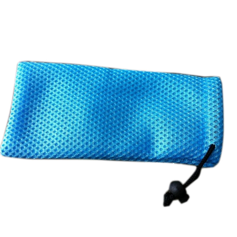 2 Pouches Sunglasses Soft Cloth Dust Cleaning Optical Glasses Portable Bag O Gw